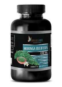 Organic Moringa seeds - MORINGA OLEIFERA EXTRACT - fat burner powder - 1 Bottle - Picture 1 of 12