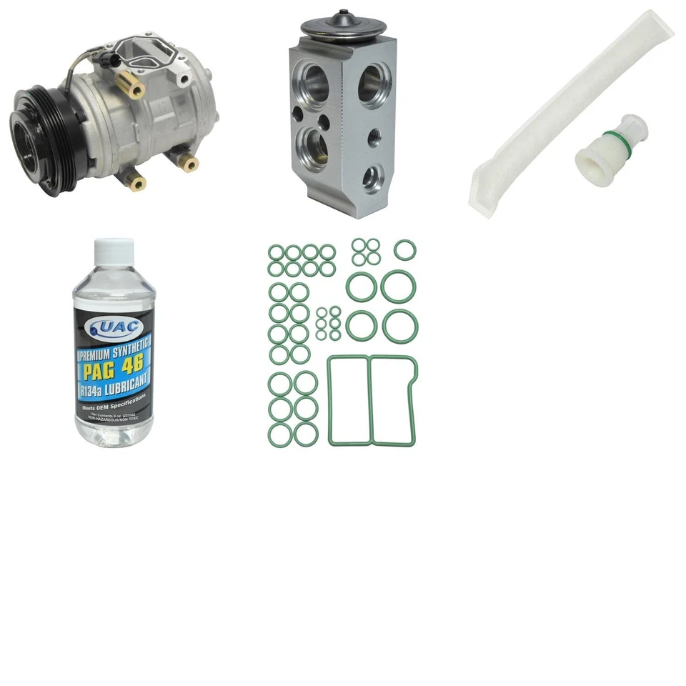 Kit de compresor de aire acondicionado UAC para Kia Spectra 2004-2006 Foto 1 de 1