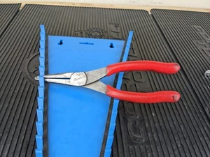 #bb674 Snap-on 96CF RED 8" NEEDLE NOSE Pliers PRE-OWNED SNAP ON - Picture 1 of 19