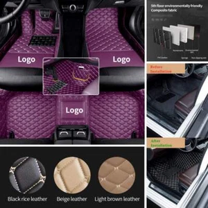 For Honda Car Floor Mats All Models Waterproof Custom Front & Rear Carpet Liners - Imagen 1 de 36