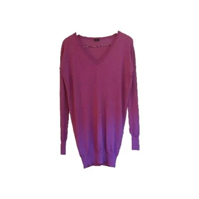 Suéter túnica cápsula rosa talla mediana de lana Joseph Merino para mujer  Foto 1 de 4