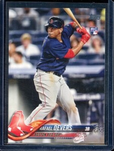 2018 Topps Complete Sets Variation Rafael Devers Rc #18