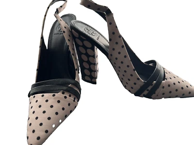 Tory Burch Polka Dot Heels Size 8US - Image 1 of 4