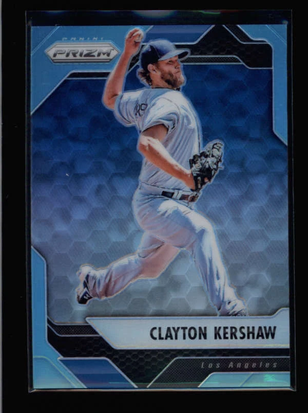 CLAYTON KERSHAW 2017 PANINI PRIZM #32 LIGHT BLUE PRIZM #166/299 AY3331 - Image 1 of 1