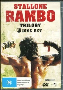 Rambo Trilogy:3-movie DVD USED Sylvester Stallone First Blood - Picture 1 of 2