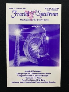 Fractal Spectrum The Magazine for the Creative Gamer Unused - Picture 1 of 2