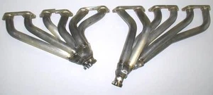 LAMBORGHINI 350 400 GT STAINLESS STEEL EXHAUST HEADERS LAST SET - Picture 1 of 1