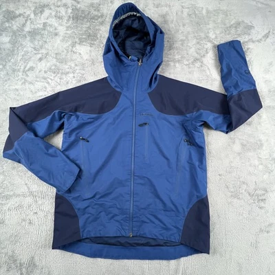 Chaqueta Patagonia Ready Mix Para Hombre Mediana Azul Con Capucha Concha Logo CSS De Colección Rara Foto 1 de 4