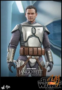 Figura Jango Fett 1/6 Hot Toys MMS589 Star Wars II El Ataque de los Clones En Stock - Imagen 1 de 12