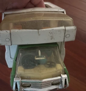 VNT Tonka LKW Pressstahl Wohnmobil grün Camper Wohnmobil 70er Jahre " - Bild 1 von 6