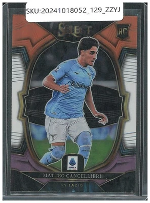 2022 Panini Select Serie A Matteo Cancellieri Base Terrace RC #69 - Image 1 of 2