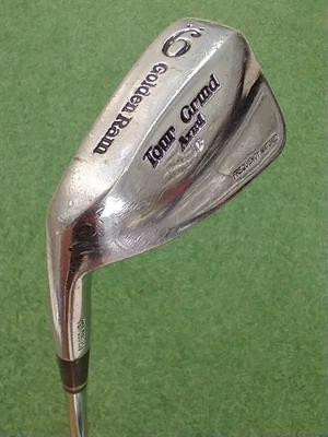 GOLDEN RAM TOUR GRIND AXIAL # 9 IRON FREQUENCY MATCHED LH 37" STEEL SHAFT - Image 1 of 4