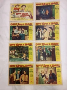 Once Upon a Horse originale 1958 11x14 Lobby Card set di 8 poster Rowan Martin - Foto 1 di 12