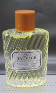 Men's Vintage Fragrance Christian Dior Eau Sauvage 10ml EDT Splash Miniature - Picture 1 of 5