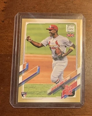 2021 Topps UK Edition Gold /25 Justin Williams #127 - Image 1 of 2