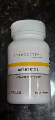 Integrative Therapeutics Berberina Suplemento Metabólico 60 Cápsulas 500mg NUEVO Foto 1 de 4