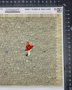 Superquick D12 Grey Rubble Walling Building Papers OO Gauge 1/72 6 X Sheets - Picture 1 of 2