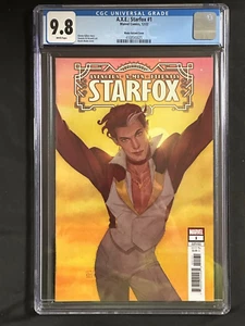 A.X.E. Starfox #1 Wada Variant Cover Marvel Comics 2022 CGC 9.8 White Pages - Picture 1 of 3