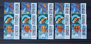Bundesrepublik 2022 Welt der Briefe je 5x 10, 70, 95 Cent sk - Bild 1 von 1