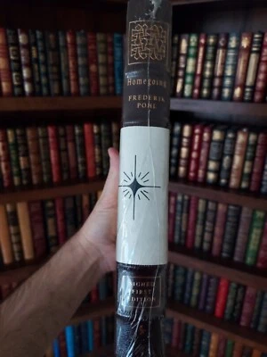 Easton Press Homegoing SEALED 🔥 SIGNED Frederik Pohl First Edition Leather Gold Foto 1 de 4