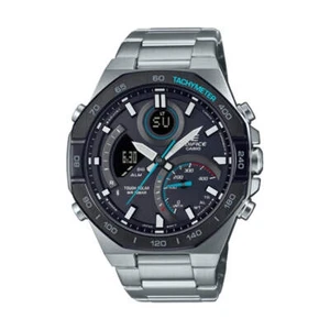 Casio Edifice ECB-950DB-1AEF Men's Solar-Powered Bluetooth Chronograph Watchf - Picture 1 of 2