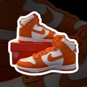 Nike Dunk High Orange Blaze W for sale | eBay