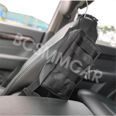 Tactical Car Seat Back Panel Organizer Pocket Interior Tidy Hanging Storage Bag - Image 1 of 4