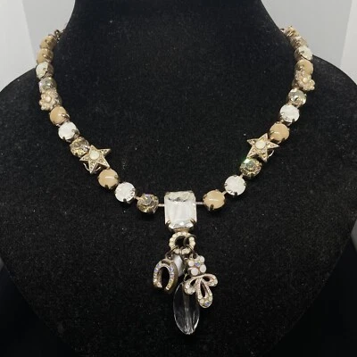 Collar Cristales Mariana Flores Estrellas Colección Antigua Foto 1 de 4