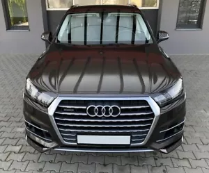 Front bumper flaps/ splitters for Audi Q7 4M 15-19 Side spoilers elerons - Picture 1 of 8
