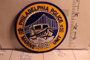 police patch PHILADELPHIA MARINE UNIT POLICE PENNSYLVANIA - Picture 1 of 1