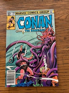CONAN THE BARBARIAN #136 Marvel 1982 "The River of Death" NEWSSTAND Buscema - Picture 1 of 3