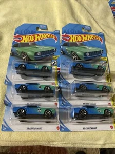 Hot Wheels 2021 69 Copo Camaro Falken Lot of 6 GM Chevy Chevrolet General Motors - Picture 1 of 2