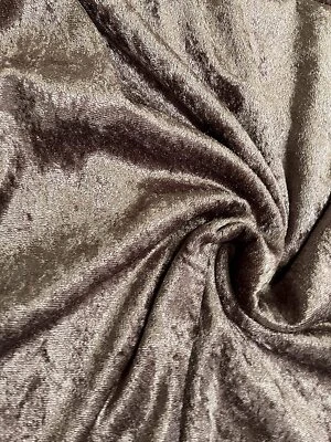 100% Panne Velvet Velour Fabric by The Yard - Image 1 of 4