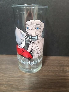 E.T. Pizza Hut 1982 Collector Series Glass - "I’ll Be Right Here” 14 oz - Picture 1 of 4