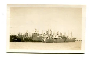 Vintage Ship Photo SEA STURGEON 1946 James River Reserve Fleet Bullard Goshen - Picture 1 of 2