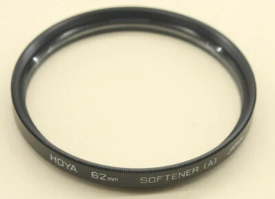 Hoya 62mm Softener (A) Screw In Filter USA Glass Poor USED Y693 - Image 1 of 2