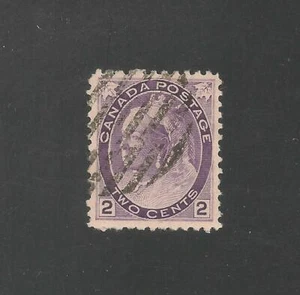 Canada #76a (A32) VF USED - 1899 2c Queen Victoria - Thick Paper  - Picture 1 of 1