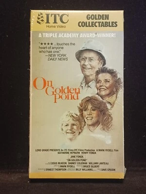 ON GOLDEN POND: "ITC Golden Collectables" Factory Sealed VHS Tape- 1988 Foto 1 de 4