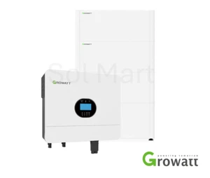 Growatt SPF 6000 ES PLUS 48V Off grid solar inverter + ALP 20kw LiFePO4 battery - Picture 1 of 9