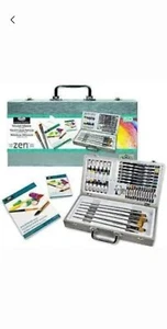 Royal & Langnickel Zen 50 Pc Painting Sketching Mixed Media Artist Box Set A35UH - Picture 1 of 2