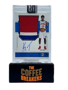 2018-19 National Treasures Khyri Thomas RPA RC Rookie Auto Patch /99 - Picture 1 of 2