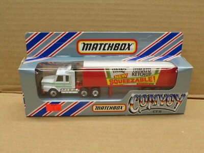 1983 Matchbox Convoy HEINZ KETCHUP SCANIA TRACTOR TRAILER #CY16 - NOS ! - Image 1 of 4