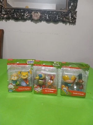 Мини-фигурки Nickelodeon ЛОТ ИЗ 3 Hey Arnold Rugrats Ren & Stimpy  - Изображение 1 из 4