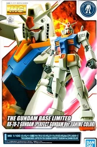BANDAI [Gundam Base Limited] MG 1/100 RX-78-2 Gundam (Perfect Gundam Ver.) - Picture 1 of 1