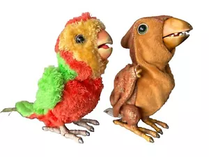 2 Hasbro FurReal Friends Jurassic World dinosauro pappagallo pterodattilo bambino F42 - Foto 1 di 11
