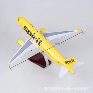1/80 The USA Spirit Avión Pasajero Avión 47 cm Airbus Aerobus Modelo de Avión - Imagen 1 de 25