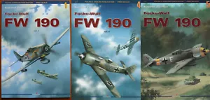 Set of Focke-Wulf FW 190 vol.1,2,3 - Kagero Monograph - Bild 1 von 10