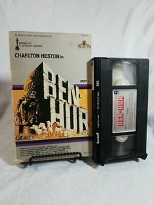 Ben Hur VHS MGM Home Video 1980 Big Box Release Part 1 HTF - Picture 1 of 2