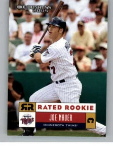 2005 Donruss #48 Joe Mauer RR (ref 141244) - Picture 1 of 2