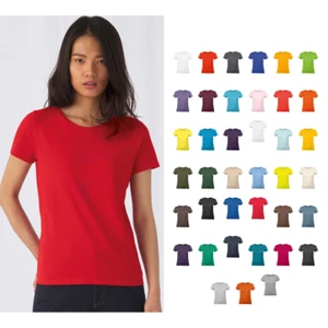 Camiseta de manga corta para mujer de la colección B&C TW04T-De mujer informal de algodón Top - Imagen 1 de 58